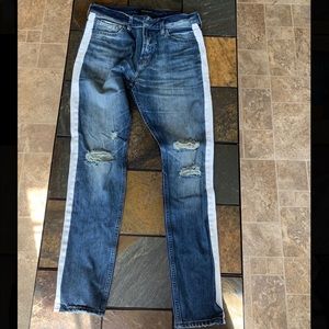 TWO PAIRS OF MENS PACSUN JEANS BOTH 32x32 SKINNY